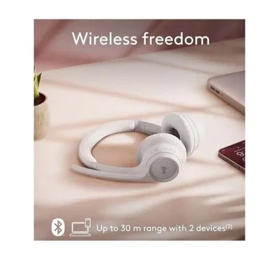 Logitech Zone Vibe 300 Bluetooth Headset - off White